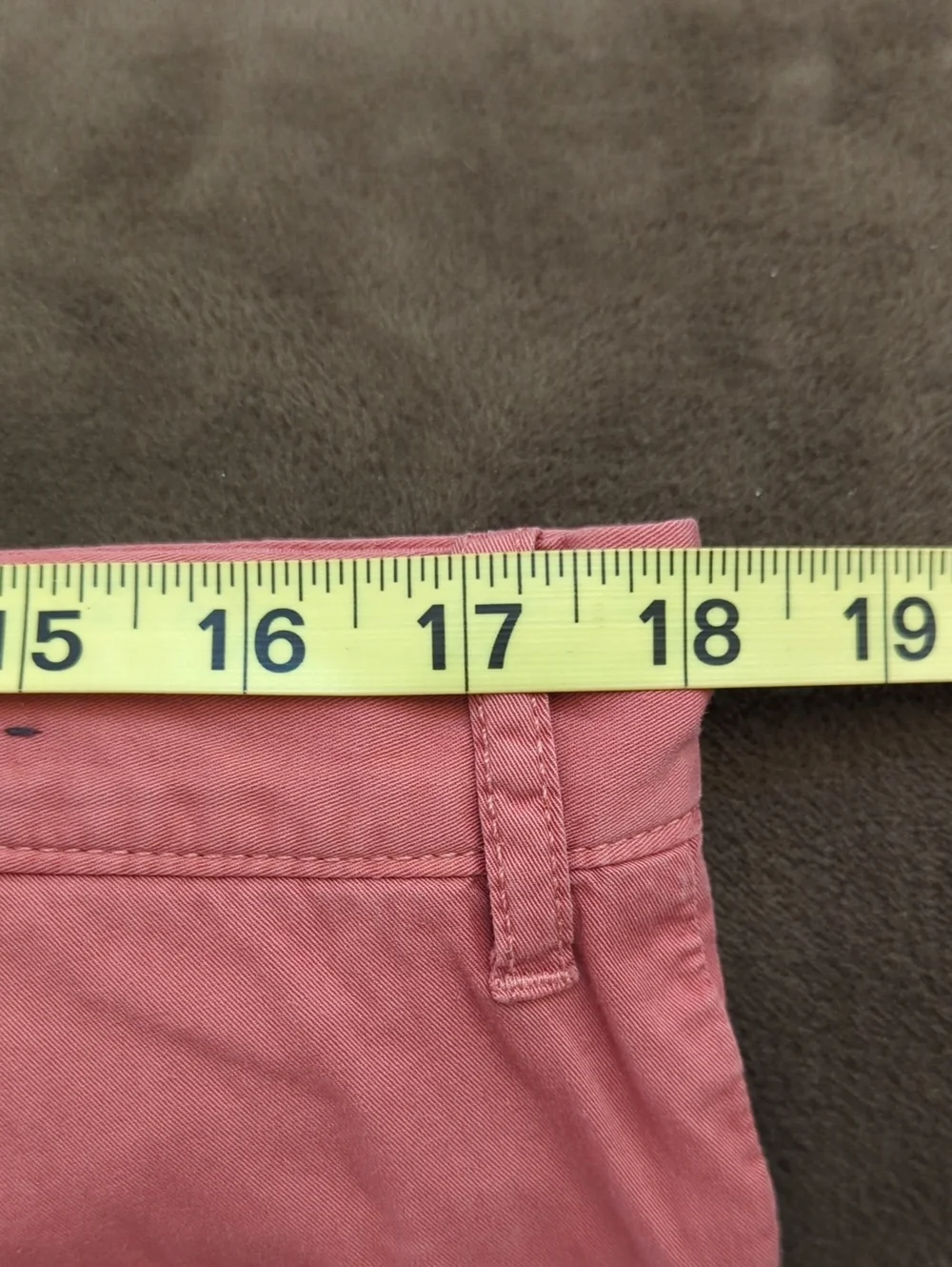 J. Crew 484 Slim Stretch Chino Pants in Old Red Size Size 34 x 30